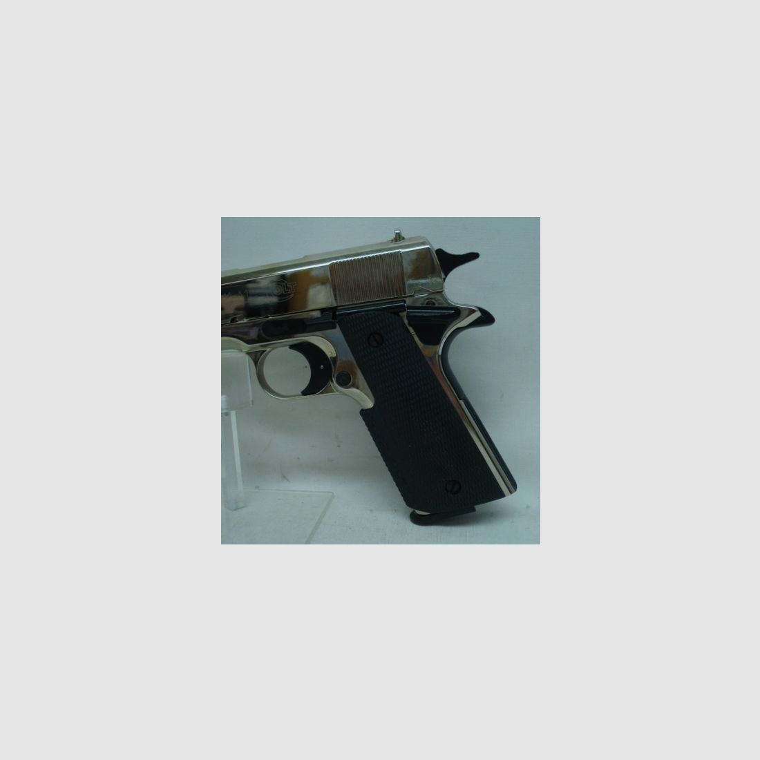 Government 1911 A1 - Kal.9mmP.A.K., Polished Chrome