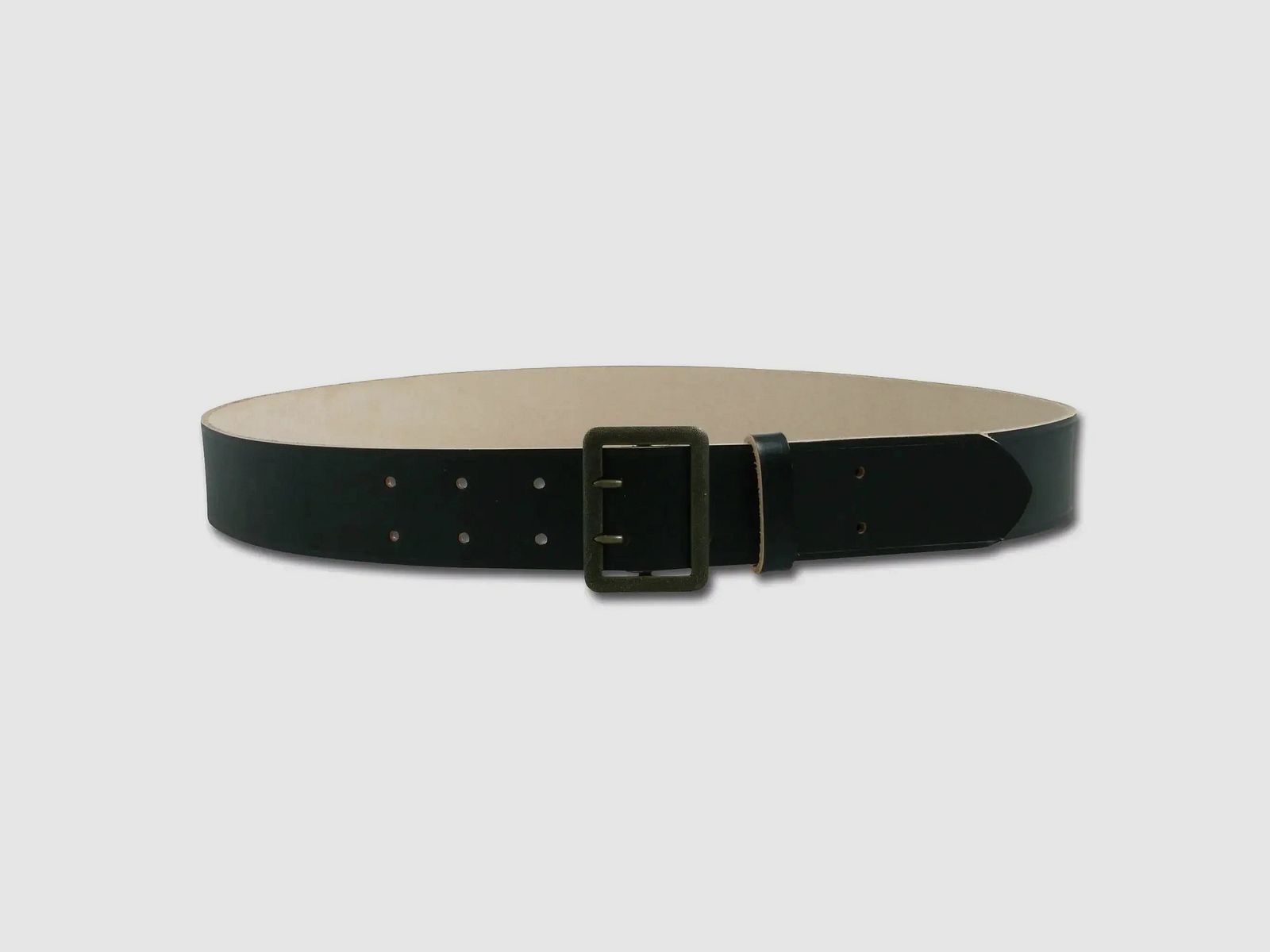 Home Home Police Belt Leather Hand-sewn