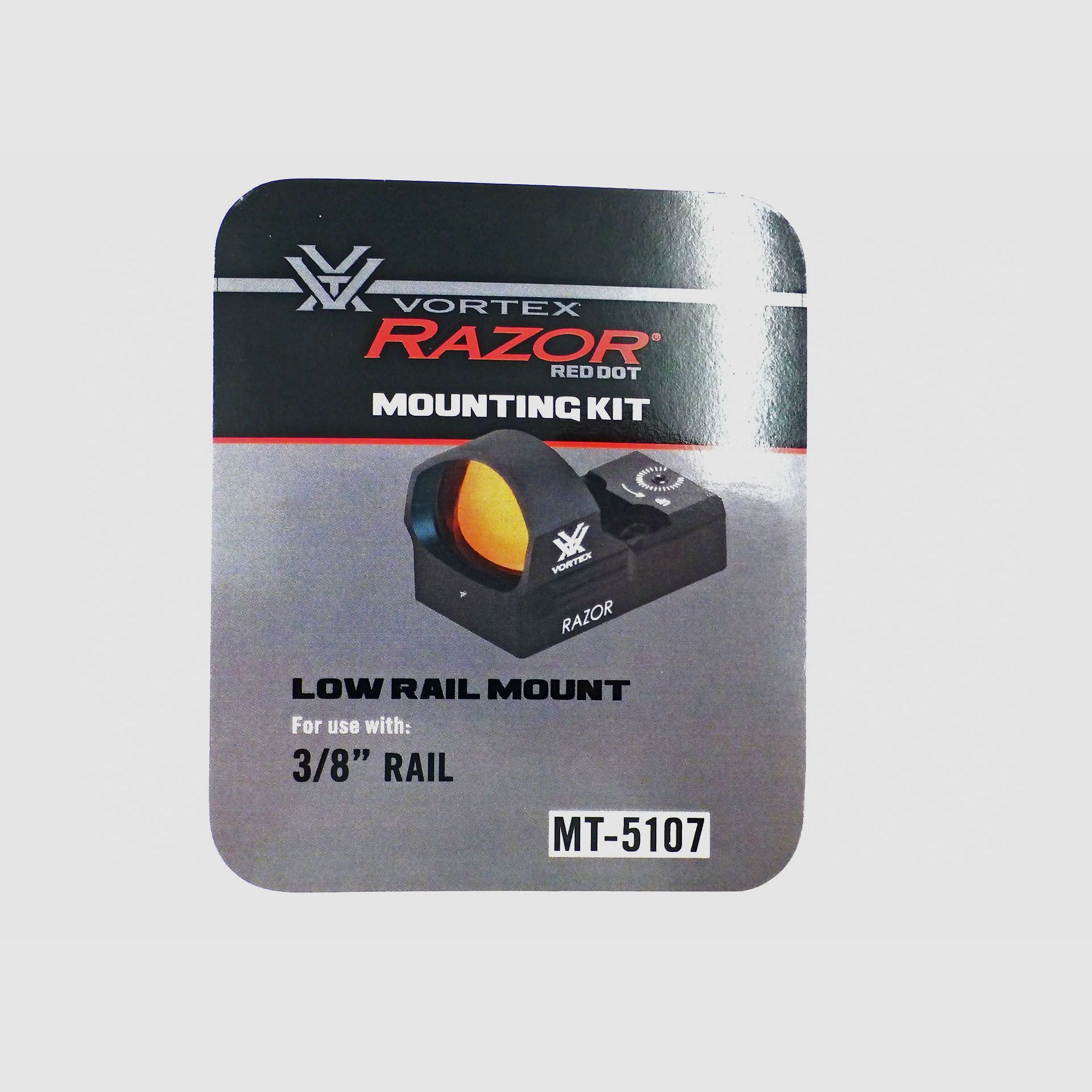 Montage VORTEX queue d’aronde 11mm ou 3/8″ pour Razor, image 5 sur 5