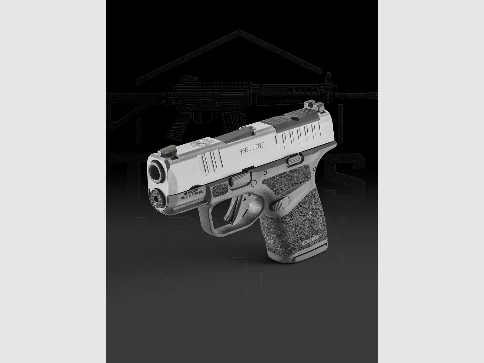 SPRINGFIELD ARMORY Hellcat Micro Compact OSP, 9x19mm, roestvrij staal, afbeelding 1 van 2