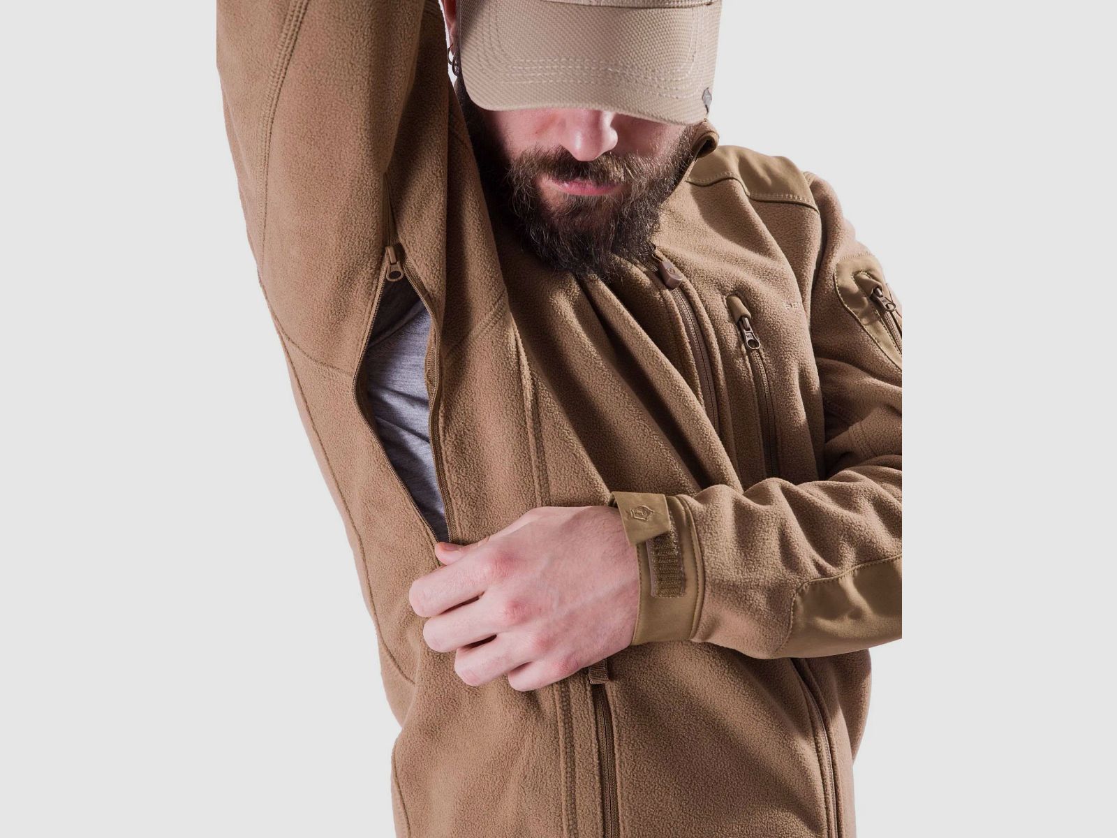 Perseus Fleece Jacket (Midnight Blue) - Pentagon Tactical, image 5 sur 6