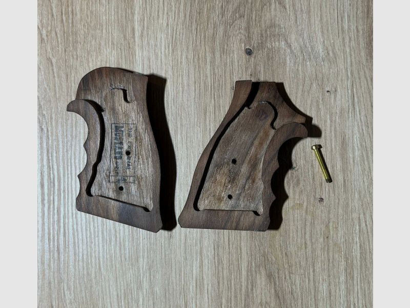 Nussbaum Griffschale - S&W Revolver K-Rahmen - S.B.