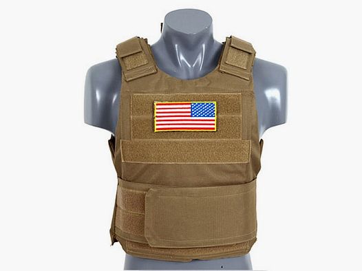 Delta Soft Body Armor - COYOTE [8FIELDS]