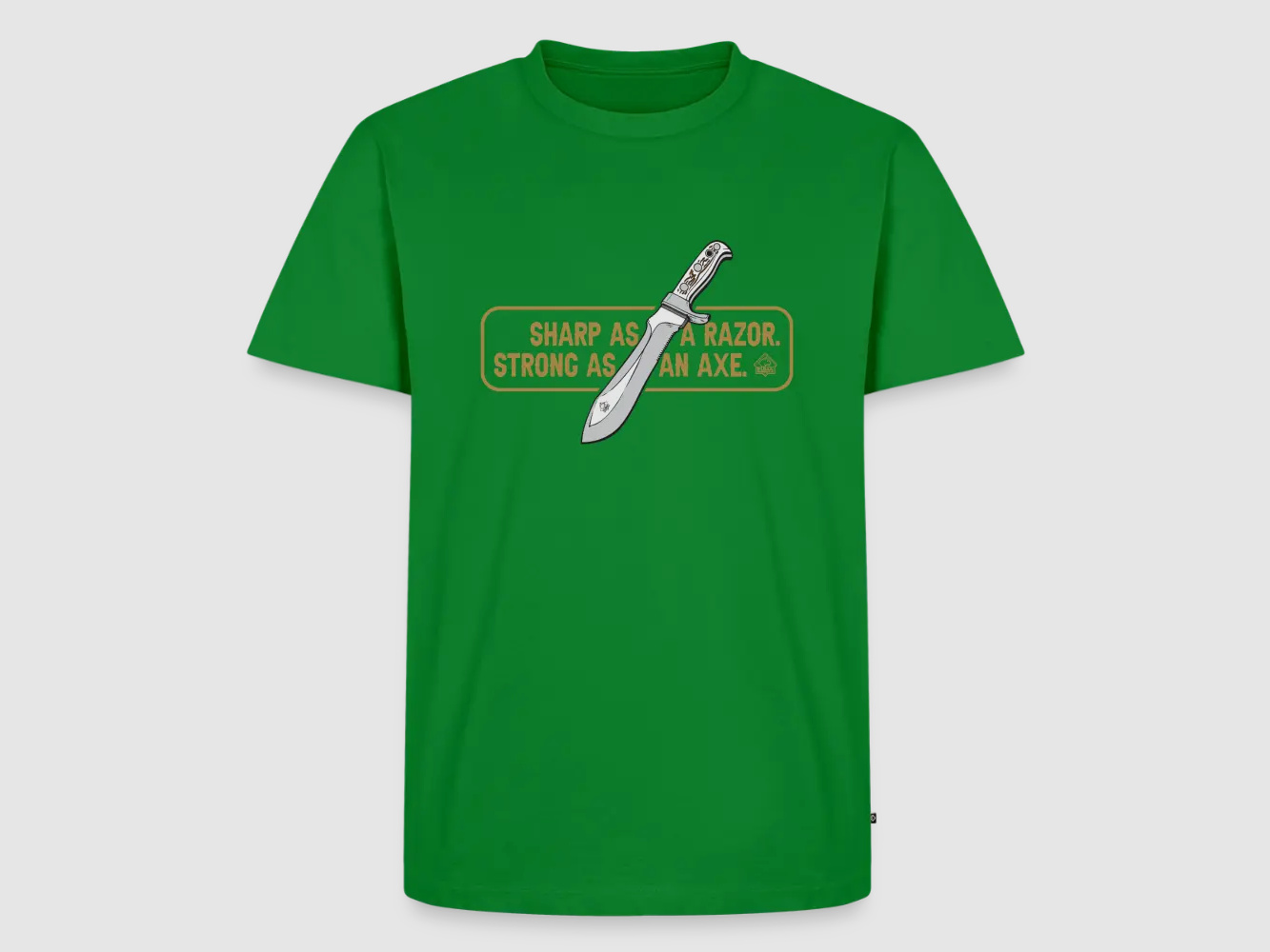 PUMA Męska Premium T-Shirt "White Hunter Sharp & Strong"