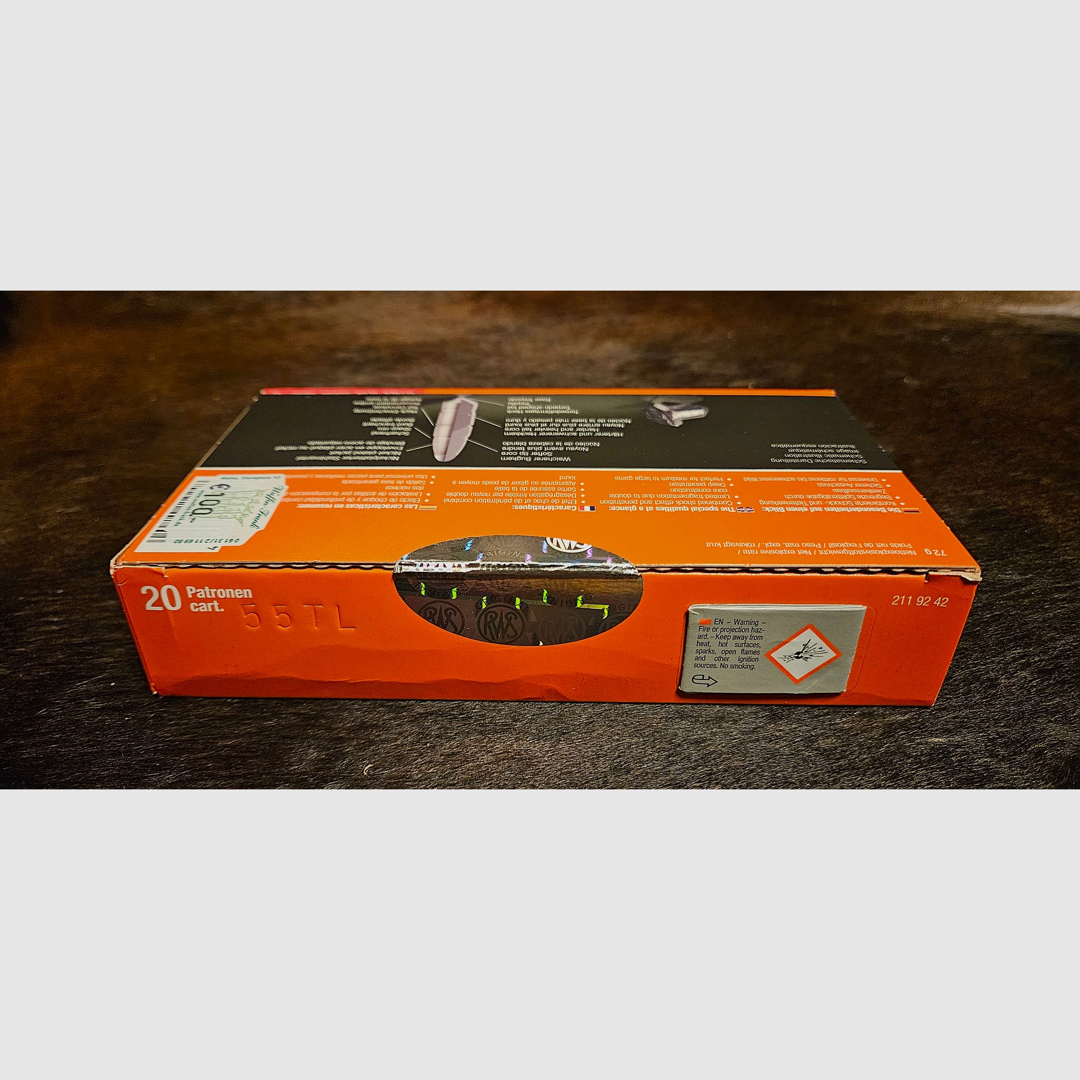 RWS package 9.3 x 62 - Uni Classic 19g