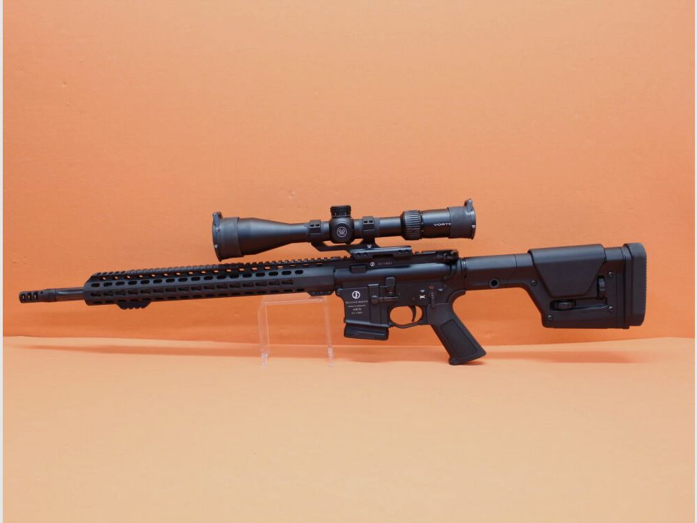 Schmeisser Ha.Büchse .223Rem Schmeisser AR15 LMR 18" wie DMR, System AR-15,VORTEX Diamondback Tactical 6-24x50