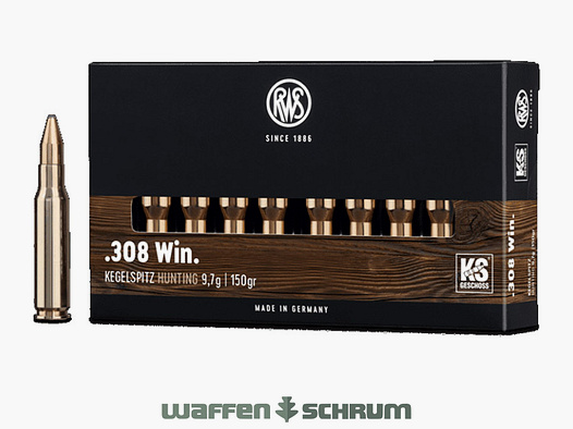 RWS Kegelspitz 9,7g - 150gr .308Win