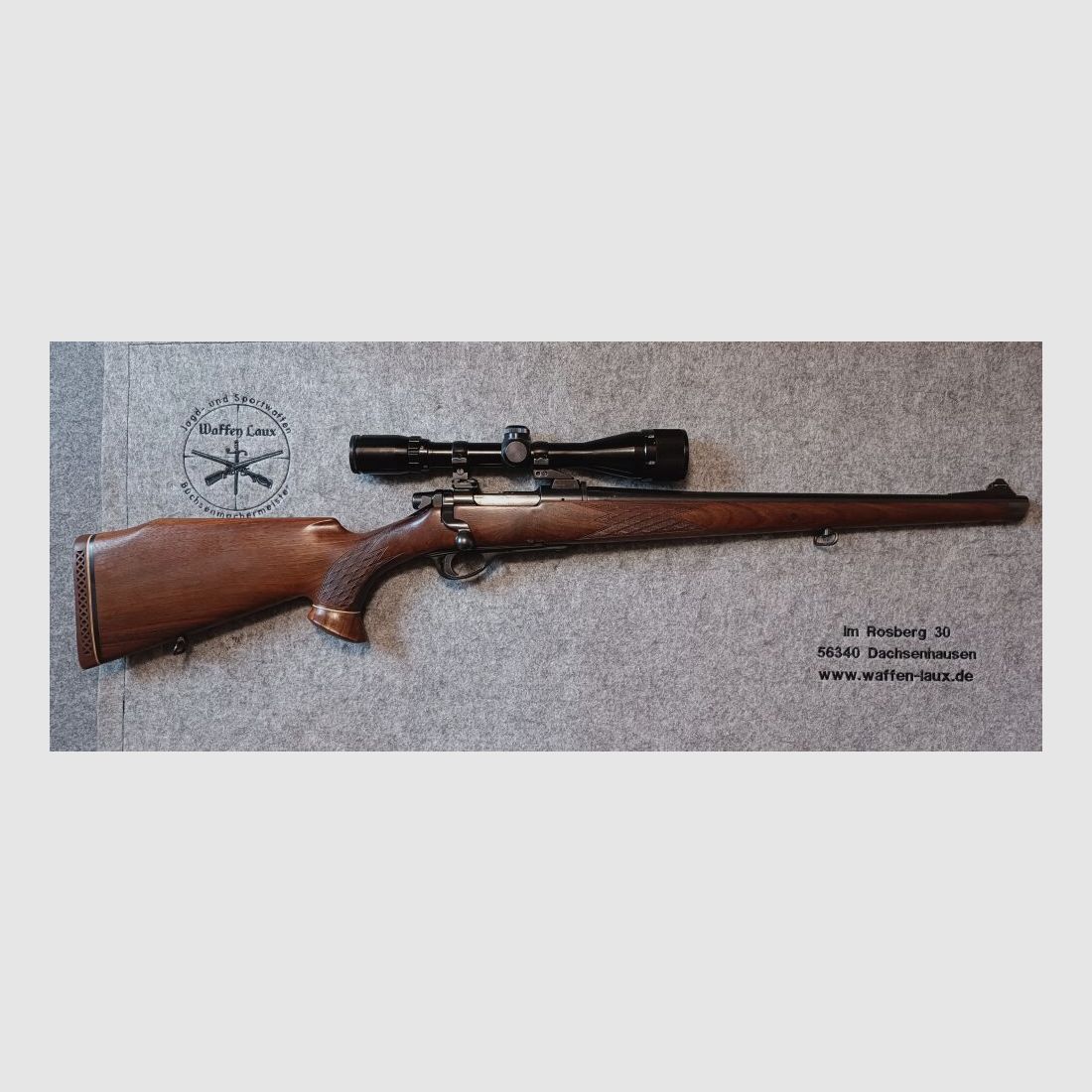 Remington Arms Mod. Mohawk - 600 mit ZF Bushnell 4-12x40 Stutzen