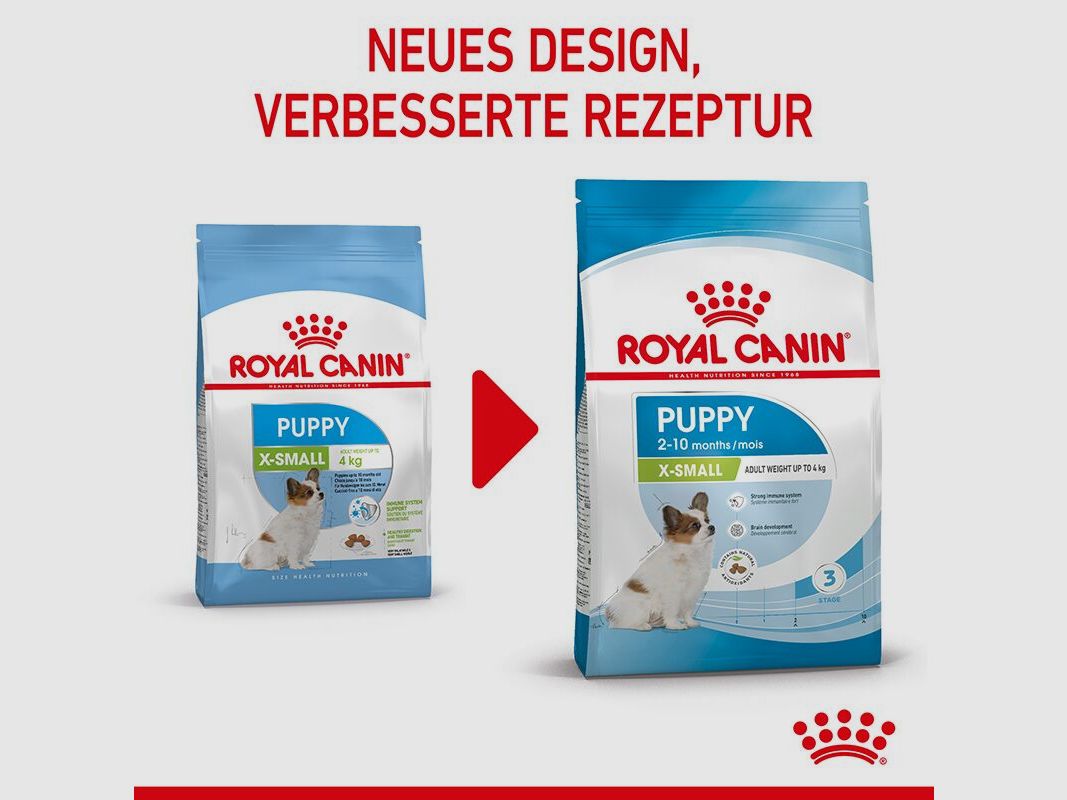 ROYAL CANIN Sehr Kleine Hunde Trockenfutter X-Small Welpen