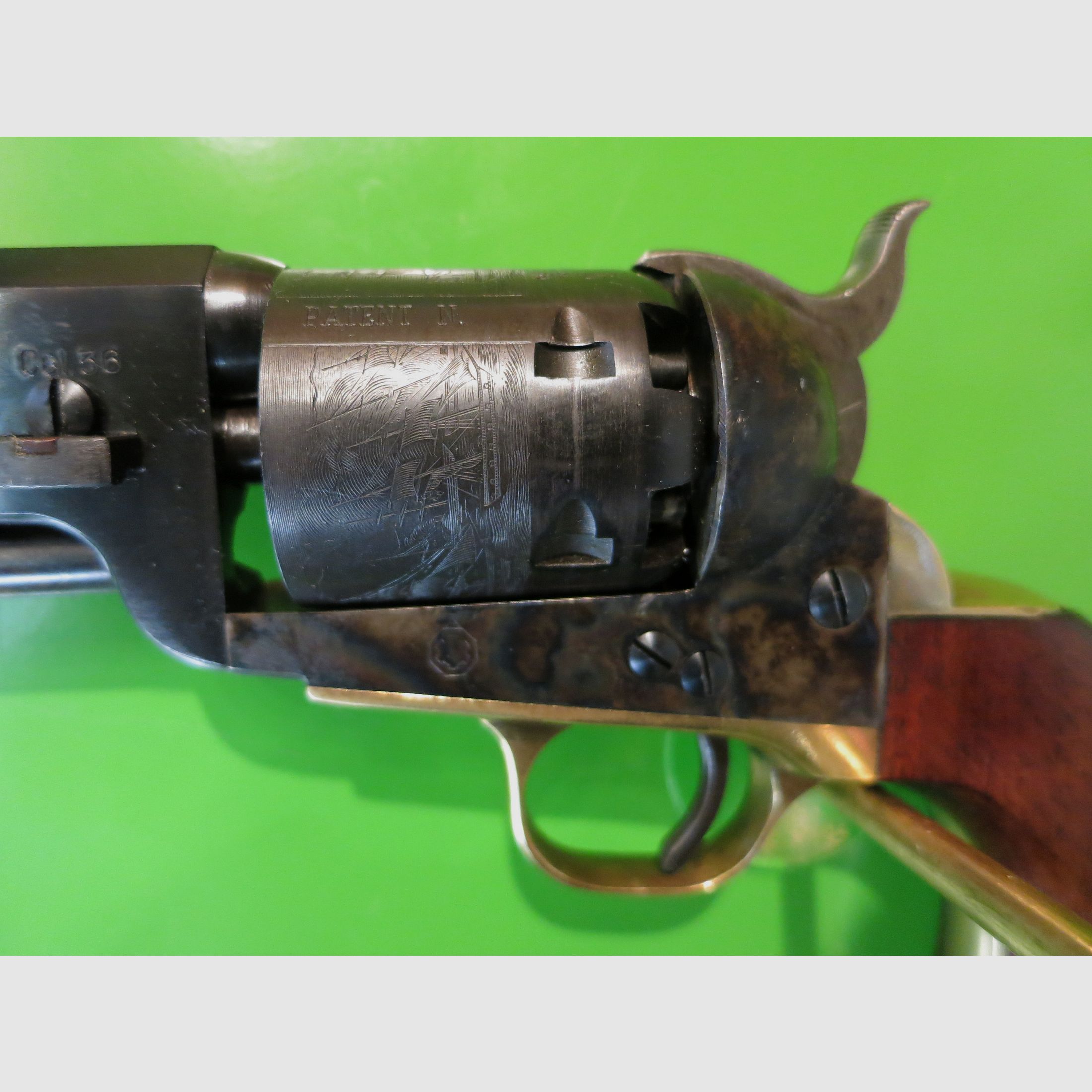 Perkussions-Revolver, Uberti Westerner's Arms Comp. Navy, .36BP      #84-