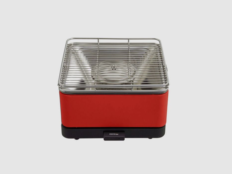 Feuerdesign Tischgrill Teide Rot