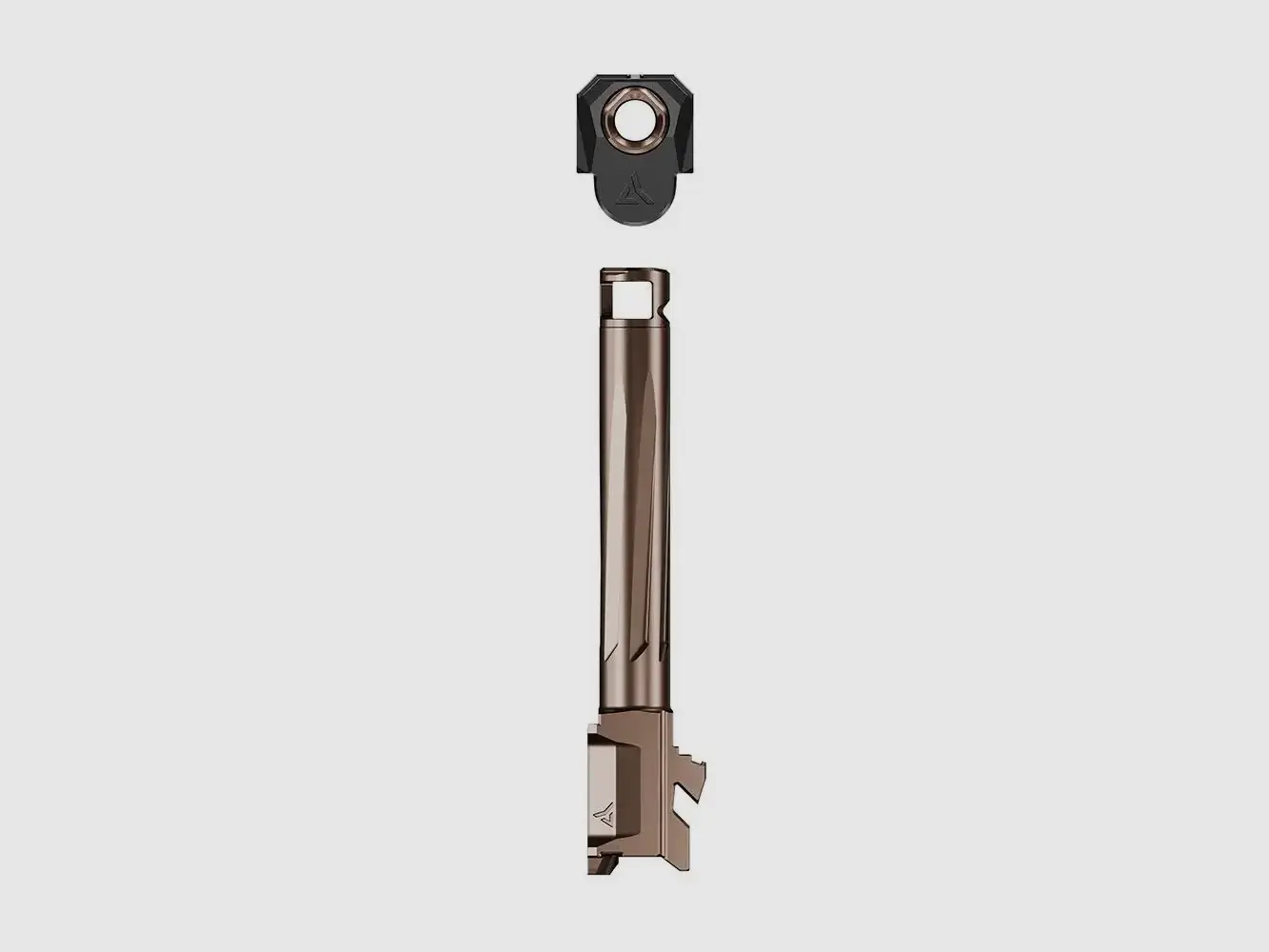 Radian Afterburner + Ramjet Combo - Barrel & Compensator - Glock 17 Gen 6 - Black/bronze