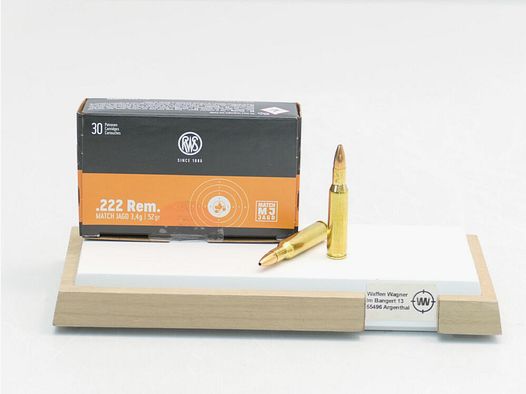 RWS MJ 3,4g / 52grs á30