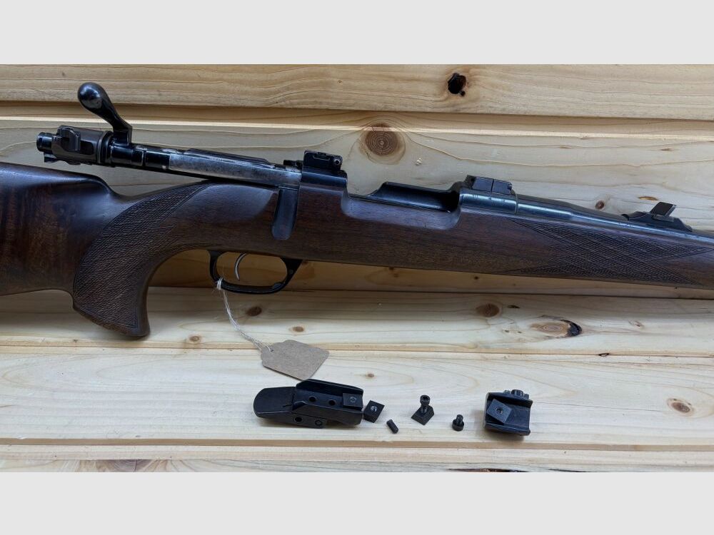 Repetierbüchse Voere Kufstein Mod. 98 Umbau, Kal.: 8x57IS mit EAW Schwenkmo 8x57JS