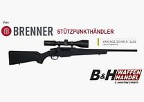 Brenner Komplettpaket BR20 Polymer .30-06Spring. mit Hawke Vantage 3-12x56