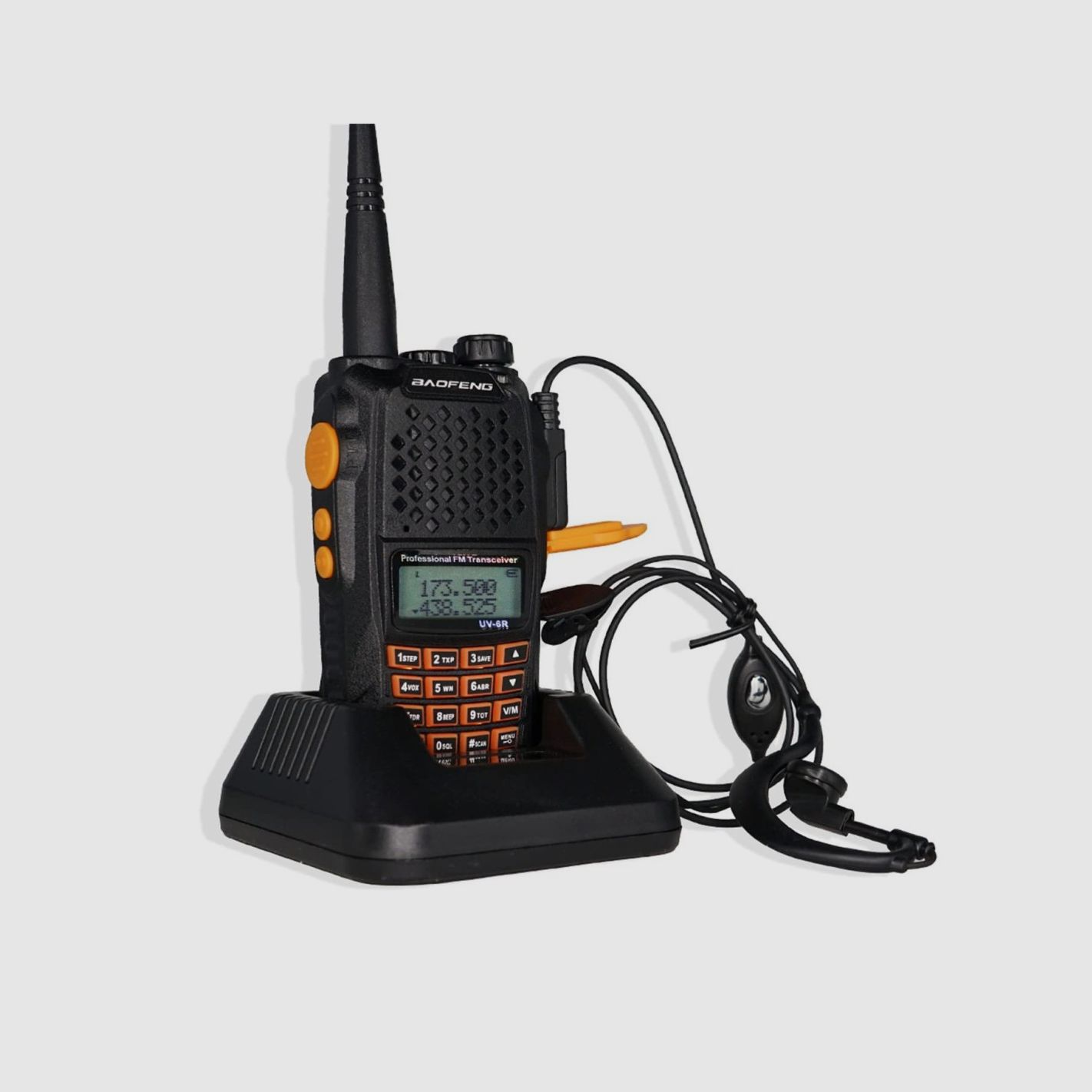 Baofeng UV-6R 7W Schwarz Funkgerät