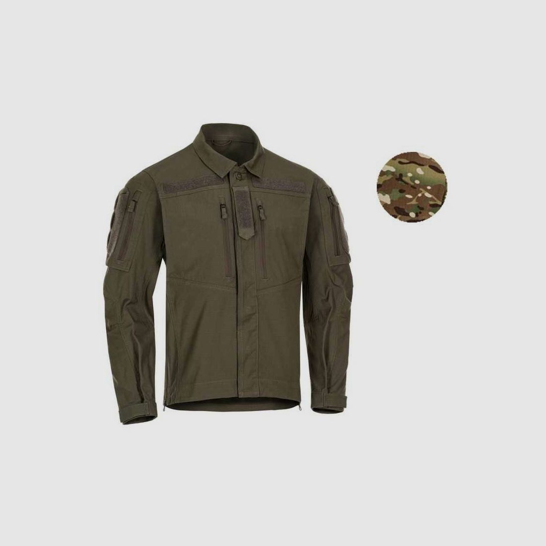 Vest CLAWGEAR RAIDER FIELD SHIRT MKV - FIELD SHIRT CLAWGEAR RAIDER MKV - STONEGREY OLIVE, image 1 of 10