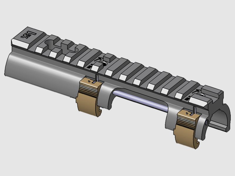 Heckler & Koch MP5 szyna z profilem STANAG 4694 RAL8000
