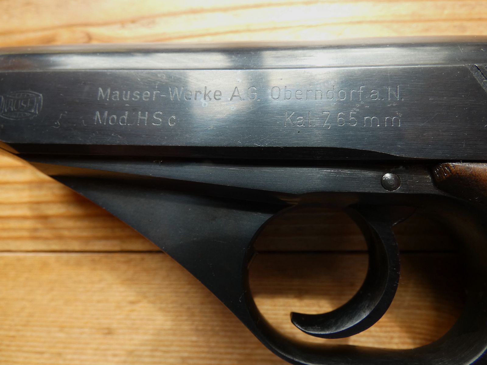 Pistola Mauser HSc 