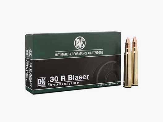 Cartucce RWS .30 R DK10,7g,165gr !!!