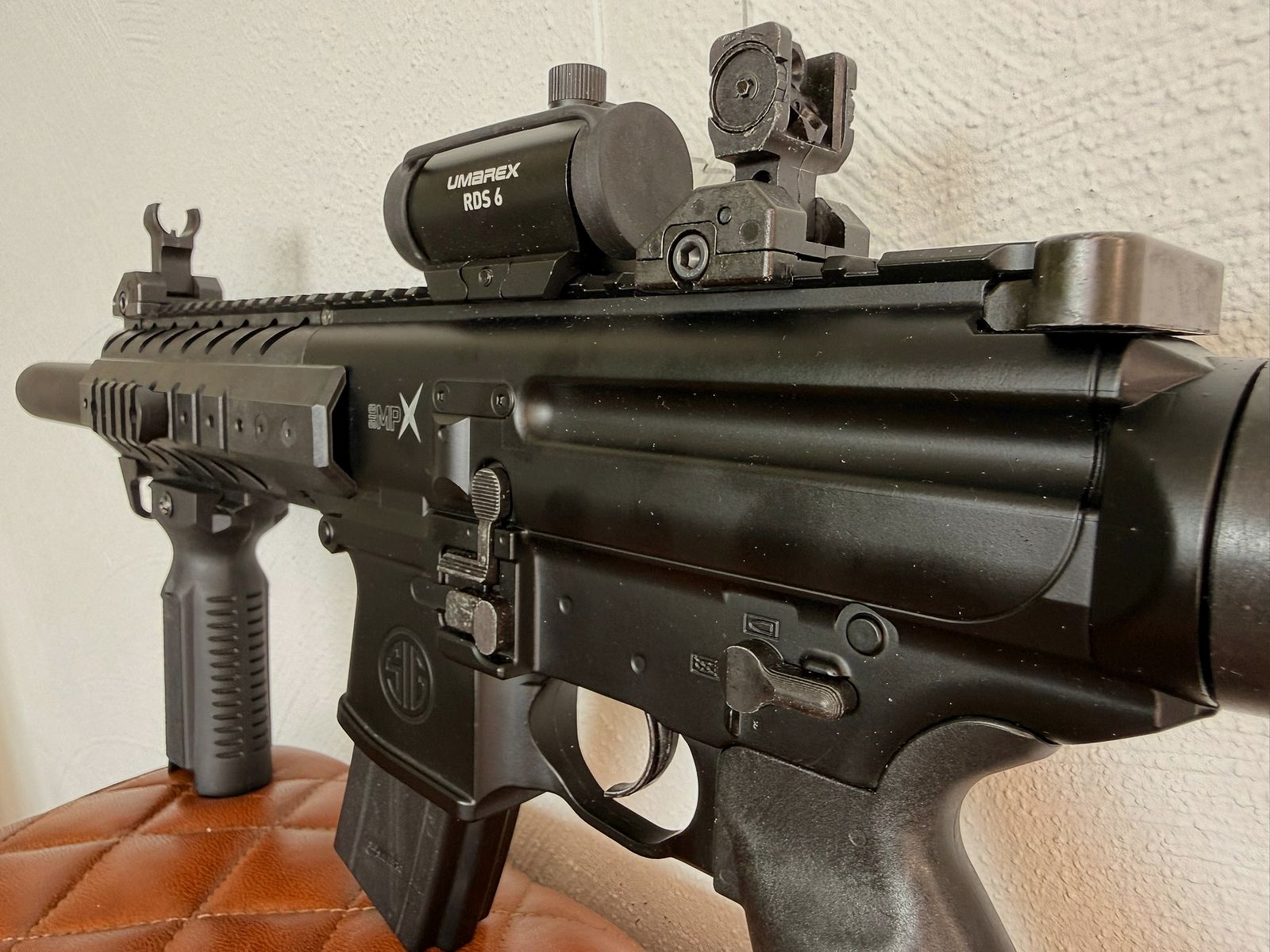 <SIG SAUER MPX Co2 rifle black 4.5 mm diabolo>