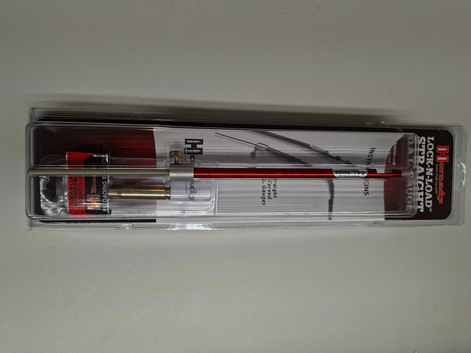 Longitud de patrones Hornady Lock-N-Load® O.A.L. Gauges - Modelo recto incluye casquillo de medición de 6.5 mm