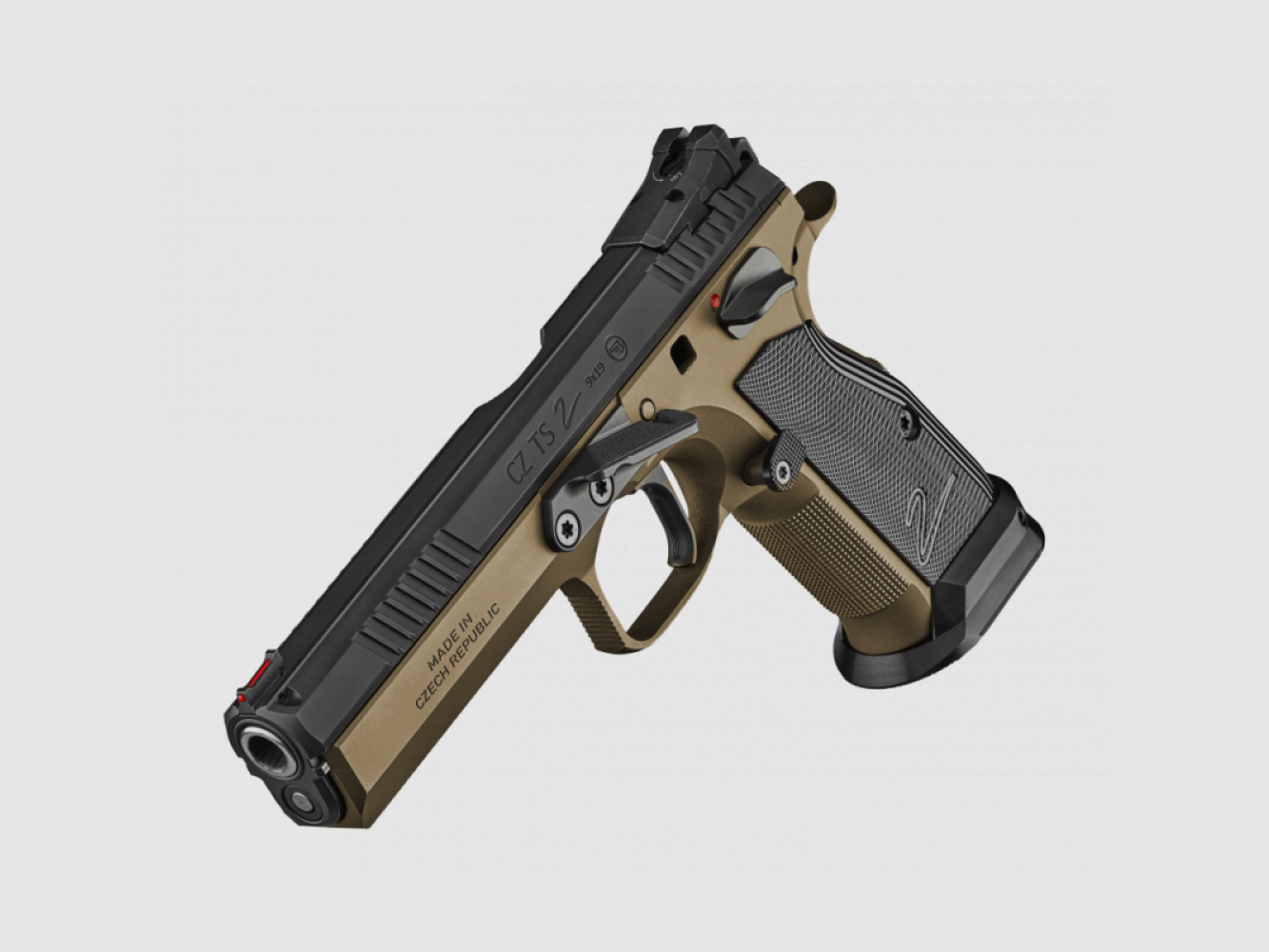 Pistole CZ TS 2 Deep Bronze 9mm Para 20-Schuss