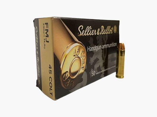 S&B .45 Colt FMJ 14,9 g/230 gr Munition