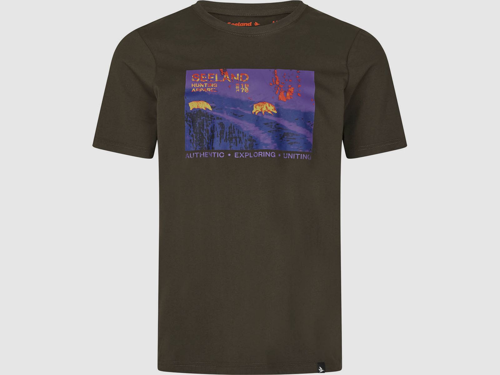 Seeland T-Shirt Thermal Pine Green