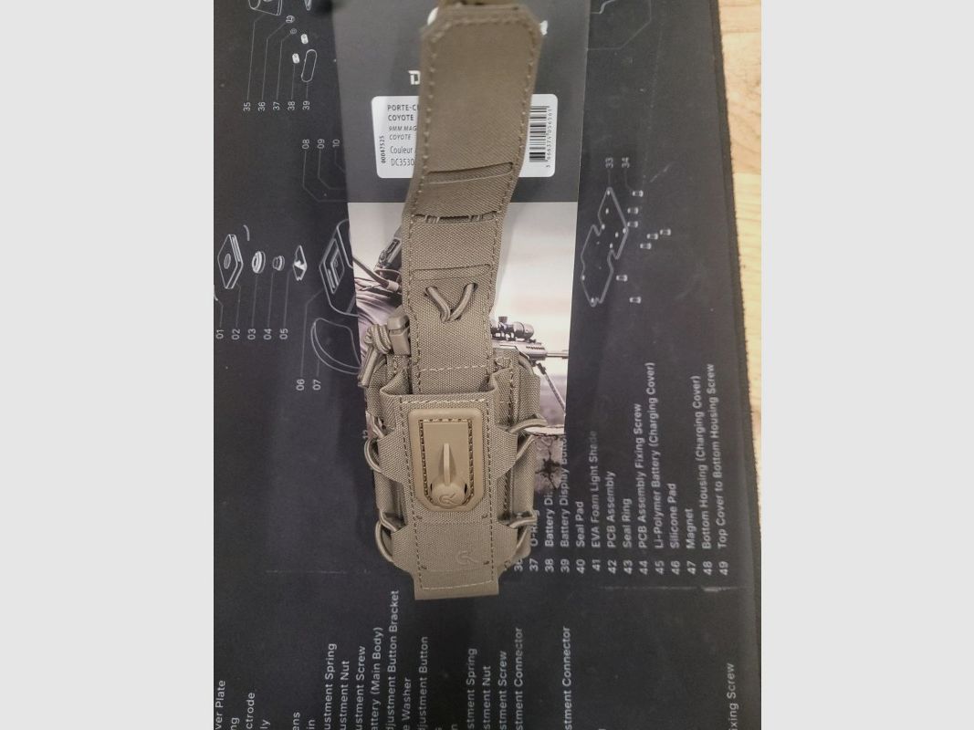 Portacargador 9mm GK DUTYCALL – Coyote, imagen 2 de 3