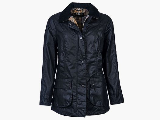 Barbour Classic Beadnell Jacke Damen Marineblau - 48