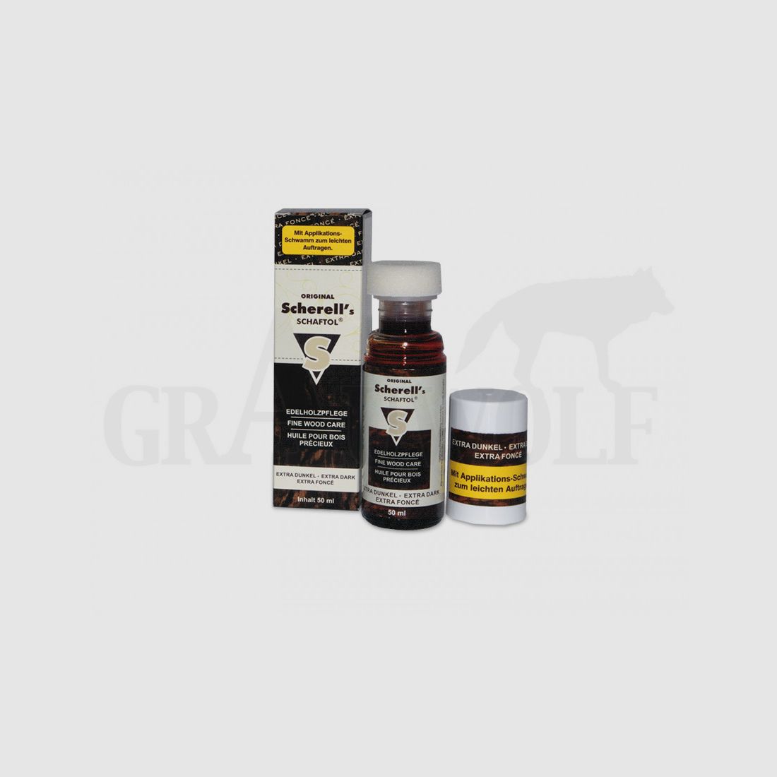 Original Scherell´s SCHAFTOL Schaftöl extra dunkel 50 ml