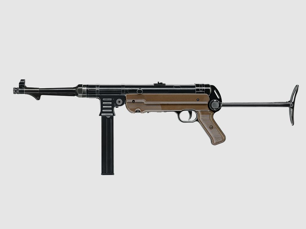 CO2 Maschinenpistole Legends MP German, Klappschaft, Kaliber 4,5 mm BB (P18)
