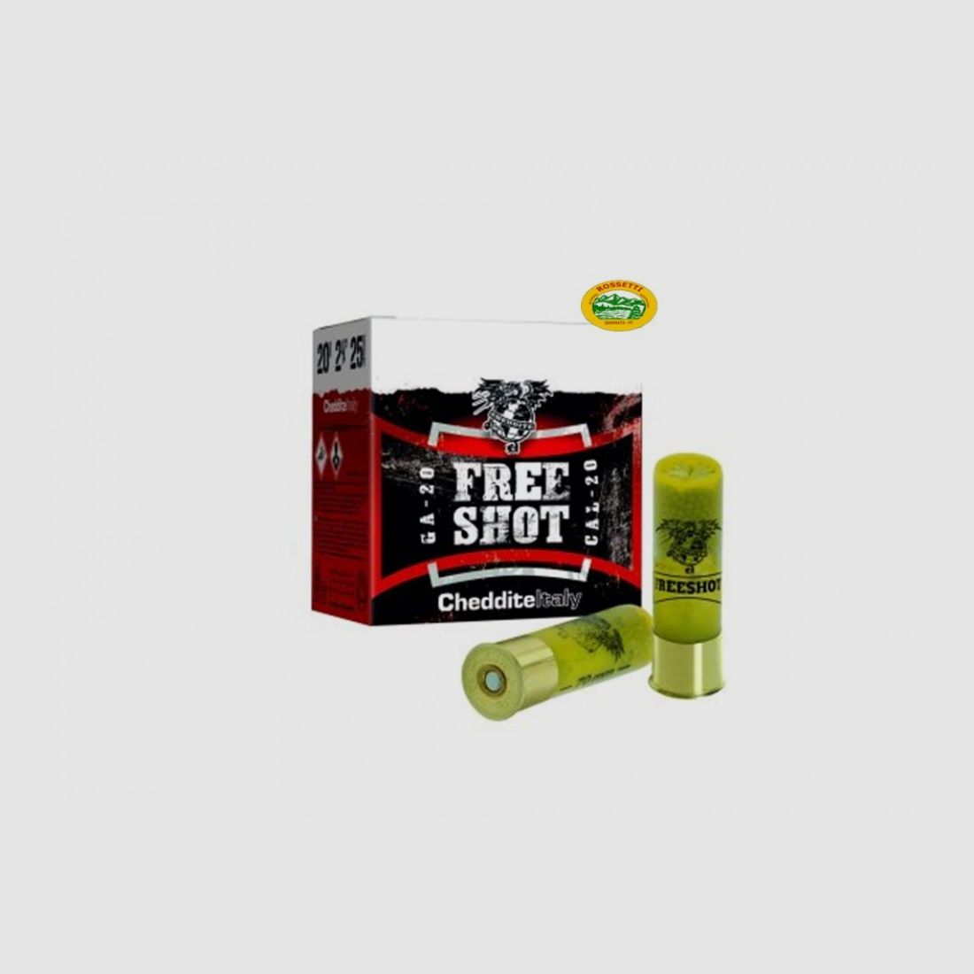 CHEDDITE Patronen Free Shots neu Kal.20 gr.26 pb.9