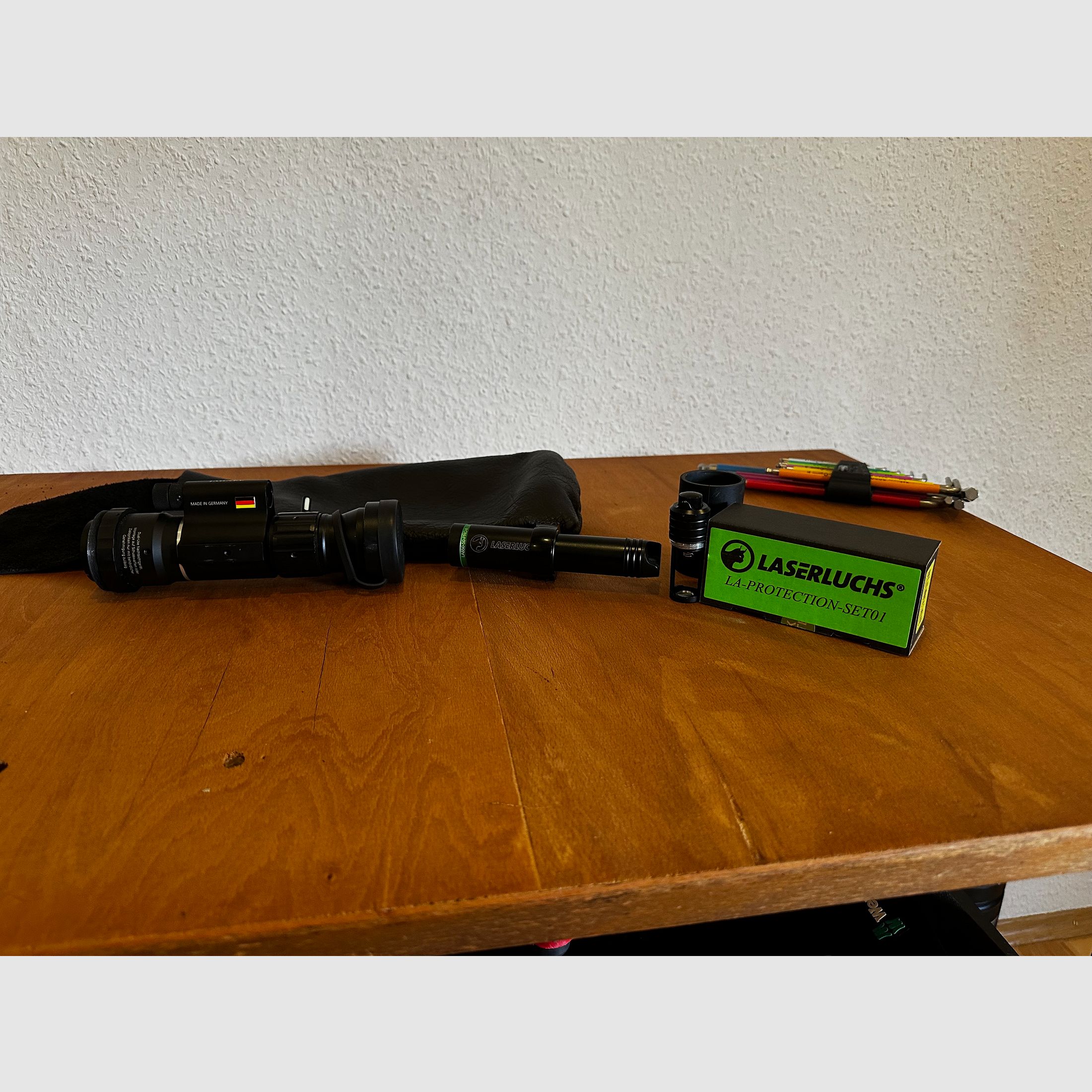 Jahnke dispositivo de observación nocturna Mod. DJ8 NSV 1x48 con Laserluchs pro 2