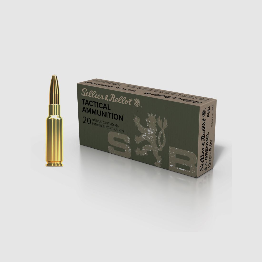 S&B Training FMJ 6.5 Grendel 8g