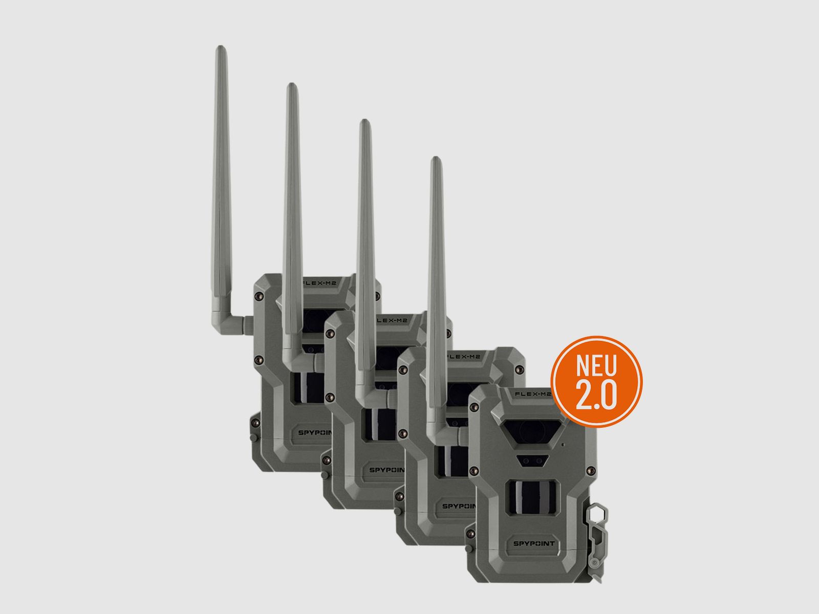 SPYPOINT FLEX-M2 4er-Set