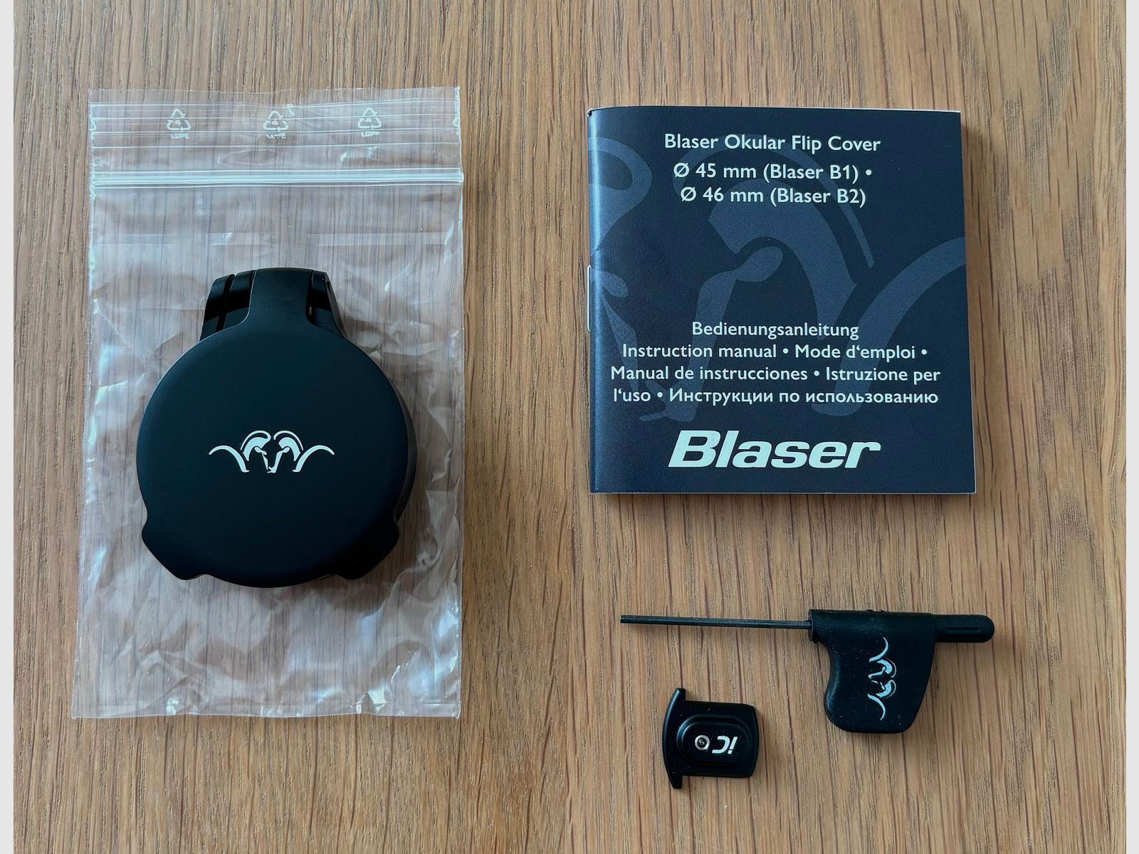 Blaser Flip Cover Okular | Neu und Originalverpackt | B1 + B2