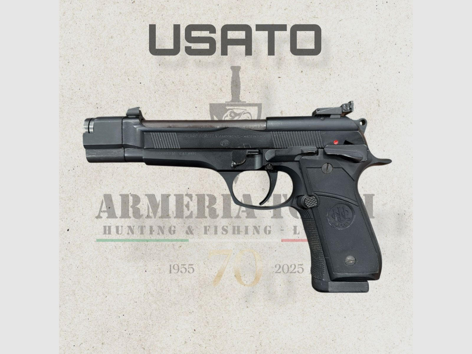 USATO – PISTOLA – BERETTA MOD. 96 COMBAT cal. .40 S&W, immagine 1 di 3