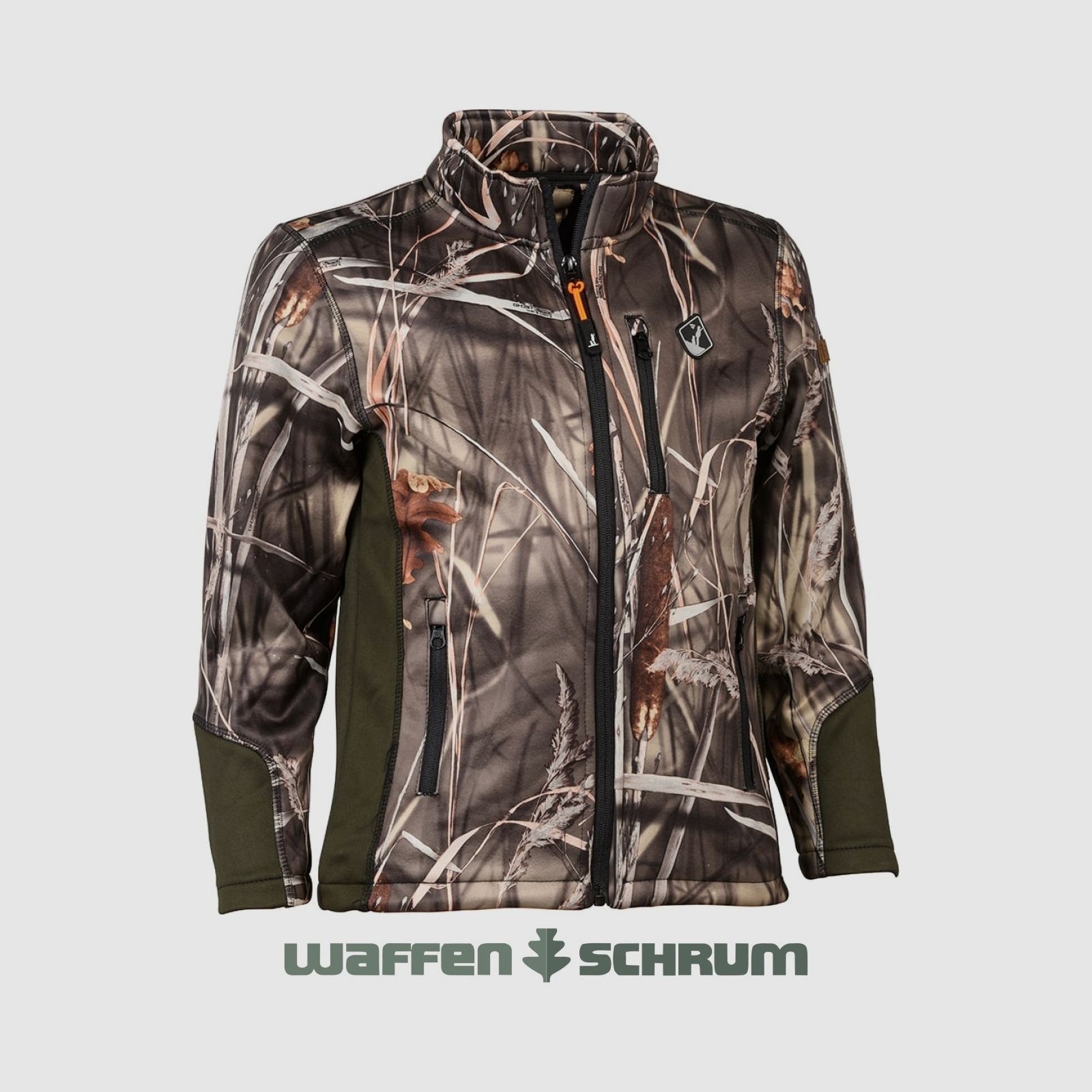 Percussion Kinder Softshelljacke Ghostcamo Wet