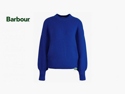 BARBOUR Women's Sweater Angelina blue