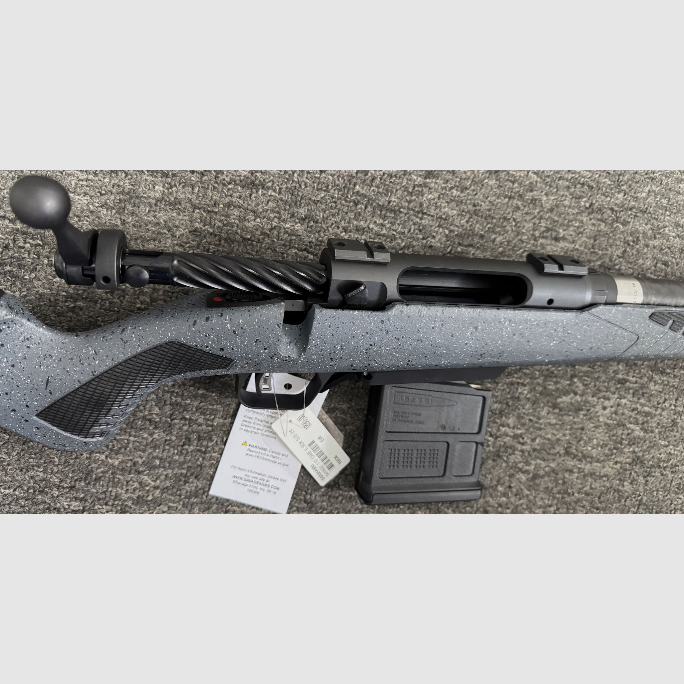Savage 110 Carbon Predator BA 6,5mm Creedmoor - Arma nuova