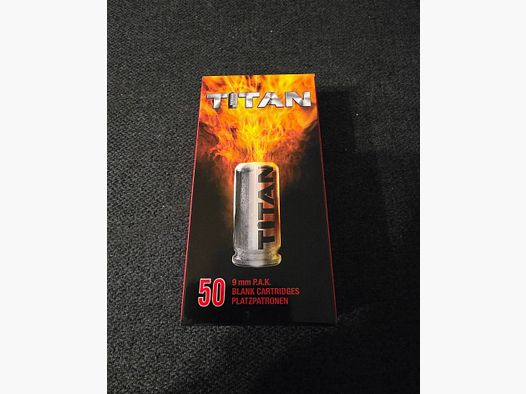 Platzpatronen 9mm PAK Pistole Umarex Titan