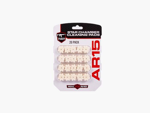 Real Avid AR15 Star Chamber Cleaning Pad 20er Packung
