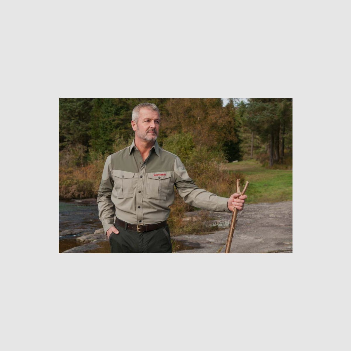 SHOOTERKING Bamboo Anti Zecken Langarm Hemd Sand