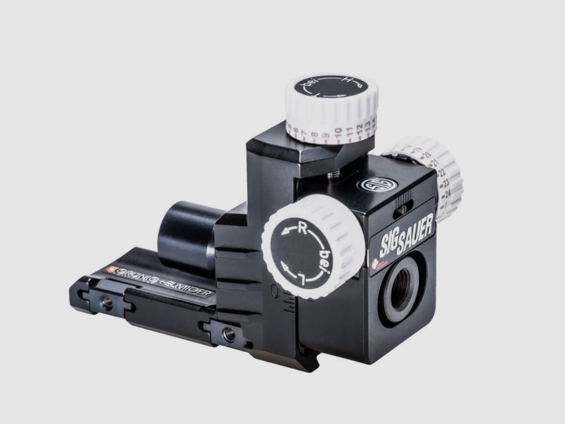 Diopter G+E/SIG Sauer Compact | 16.1552, für Stgw 90, Schwarz, RH+LH, Bild 2 von 2