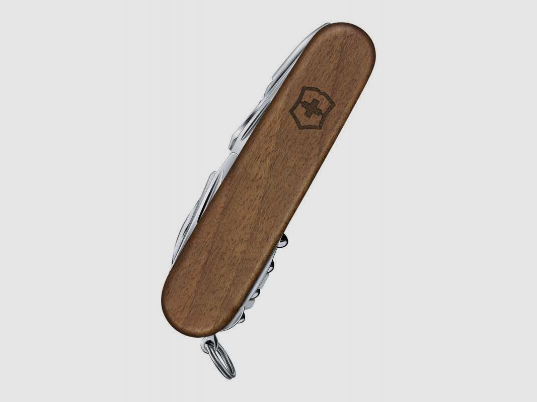 Victorinox SwissChamp Wood pocket knife, walnut wood, 29 functions