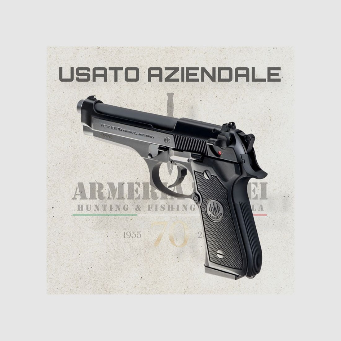 USATO – PISTOLA – BERETTA MOD. 92FS cal. 9×19, immagine 3 di 4