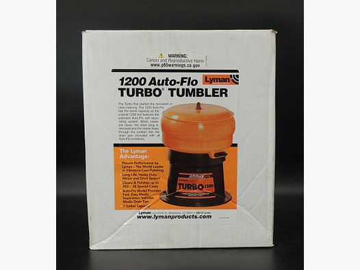 Lyman TURBO TUMBLER 1200 für Wiederlader