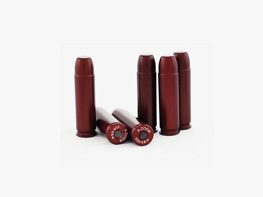 6 Pufferpatronen 500 S&W